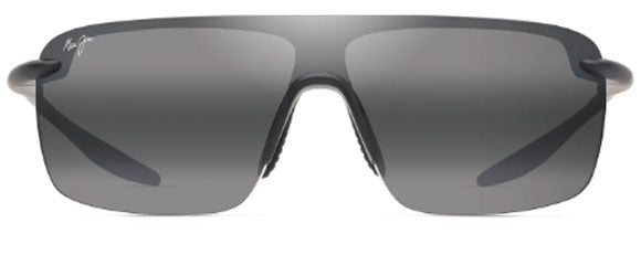 MJM188 MAUI JIM PALULU 680-02 MATTE BLACK / NEUTRAL GREY