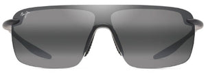 MJM188 MAUI JIM PALULU 680-02 MATTE BLACK / NEUTRAL GREY