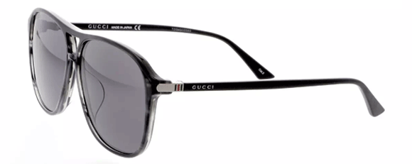 G55 GUCCI GG0016S 002 58 HAVANA BLACK /GREY