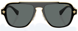 VE141 VERSACE VE2199 100281 56 BLACK / GRAY POLARIZED