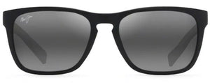 MJ365 MAUI JIM LONGITUDE 762-2M MATTE BLACK / NEUTRAL GREY POLARIZED