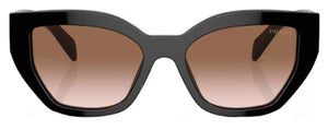 PR142 PRADA PR A09S 1AB0A6 53 BLACK / BROWN GRADIENT