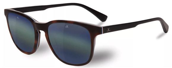 V174 VUARNET DISTRICT 1618 VL1618 0008 1139 53 TORTOISE BLACK / PURE GREY BLUE LYNX