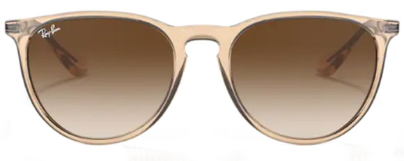 RB434 RAY-BAN ERIKA RB4171 651413 54 TRANSPARENT BROWN / BROWN GRADIENT