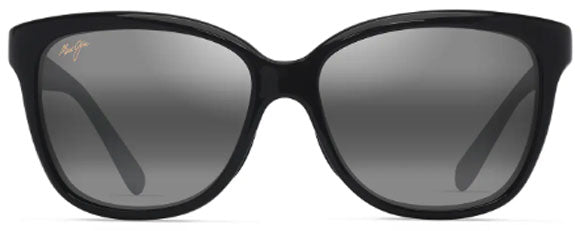 MJM218 MAUI JIM STARFISH 744-02 SHINY BLACK / NEUTRAL GREY