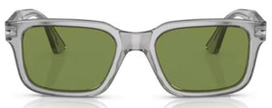 PO165 PERSOL PO3272S 309/4E 55 TRANSPARENT GREY  / GREEN