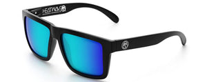 HW113 HEAT WAVE XL VISE Z87 E_XLVIS_Z87_09P BLACK / GALAXY BLUE POLARIZED