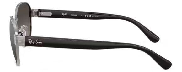RB698CH RAY-BAN RB3766CH 004/5J 56 GUNMETAL / MIRROR SILVER POLARIZED