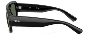 RB678 RAY-BAN RB2218 667771 55 BLACK / DARK GREEN