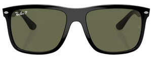 RB412 RAY-BAN BOYFRIEND TWO RB4547 601/58 60 BLACK / GREEN POLARIZED