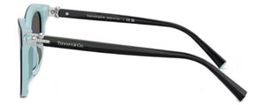 T194 TIFFANY TF4241D 8055S4 54 BLACK ON TIFFANY BLUE / DARK GREY