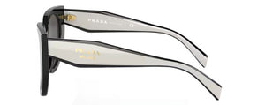PR125 PRADA PR 14WS 09Q5S0 52 BLACK TALC / DARK GREY