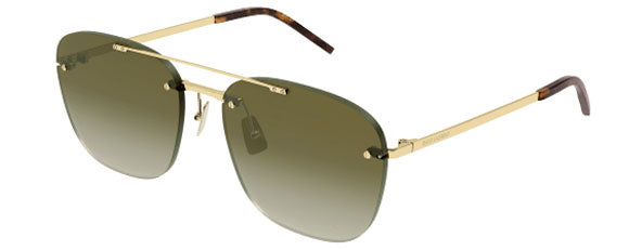 SL51 SAINT LAURENT SL 309 RIMLESS-003 58 GOLD / BROWN