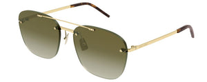 SL51 SAINT LAURENT SL 309 RIMLESS-003 58 GOLD / BROWN