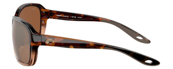 CT103 COSTA SEADRIFT 06S9114 911403 58 SHINY TORTOISE FADE / COPPER SILVER MIRRORED POLARIZED
