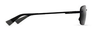 MJM154 MAUI JIM LANAKILA 624-02 59 MATTE BLACK WITH GREY / NEUTRAL GREY