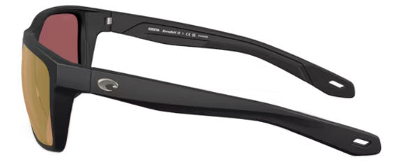 CT124 COSTA BROADBILL II 6S9120 912003 58 MATTE BLACK / GOLD MIRROR POLARIZED