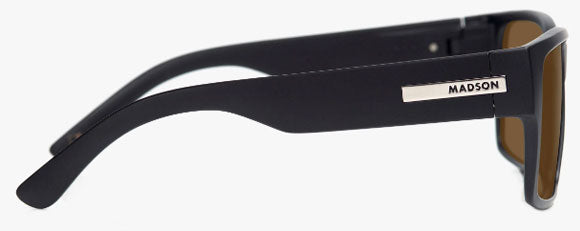 M34 MADSON CLASSICO 15-0204 BLACK MATTE / BRONZE POLARIZED
