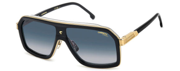 CA114 CARRERA CA 1053/S/TI 197737126223 BLACK WHITE / DARK BLUE GRADIENT