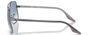 RB648 RAY-BAN RB3699 004/3F 59 GUNMETAL / GRADIENT BLUE