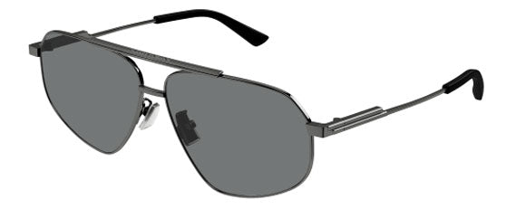 BV06 BOTTEGA VENETA BV1194S-001 61 GUNMETAL / GRAY