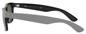 D339 RAY-BAN NEW WAYFARER RB2132 646431 52 MATTE GRAY / GREEN