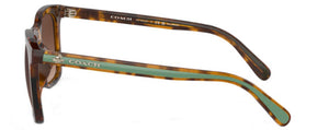 C167 COACH CK463 HC8374F 5120T5 54 DARK TORTOISE / BROWN GRADIENT POLARIZED