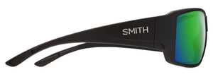 SM13 SMITH GUIDE'S CHOICE 20494700362UI MATTE BLACK  / CHROMA POP GREEN MIRRORED POLARIZED