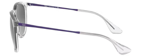 RB651 RAY-BAN ERIKA RB4171 651611 54 TRANSPARENT / GREY GRADIENT