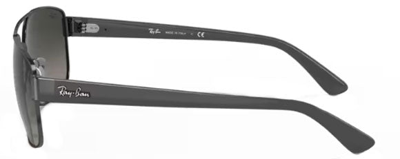 F202 RAY-BAN RB3663 004/71 60 GUNMETAL / GREY GRADIENTS