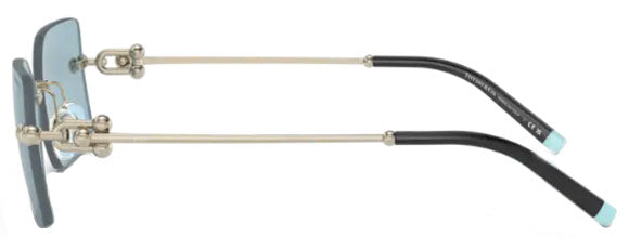 T132 TIFFANY TF3088 617680 59 PALE GOLD / BLUE