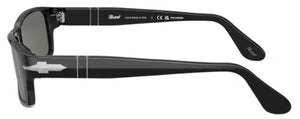 PO1 PERSOL PO2747S 95/48 57 BLACK / CRYSTAL GREEN POLARIZED