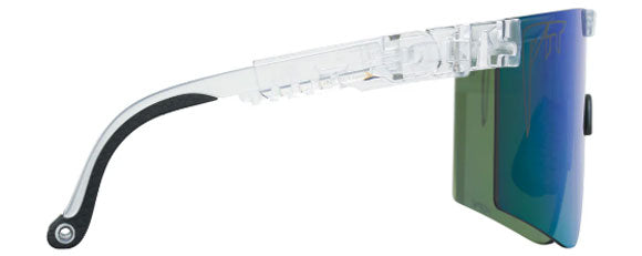 PIT137 PIT VIPER THE ORIGINAL 2.0 WIDE THE BIO CLEAR 70 9354 HDPV BLUE GREEN POLARIZED