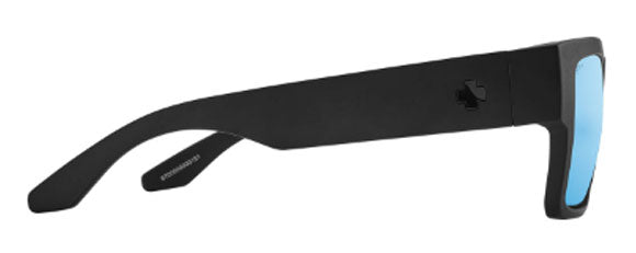 SY006 SPY CYRUS 6700000000181 58 MATTE BLACK / HAPPY BOOST BRONZE ICE BLUE SPECTRA MIRRORED POLARIZED