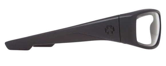 SY057 SPY LOGAN 670939243094 61 MATTE BLACK ANSI RX / CLEAR