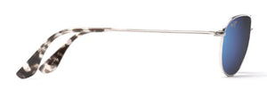 MJ79 MAUI JIM BABY BEACH B245-17 56 SILVER / BLUE HAWAII