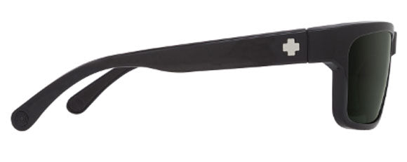 SP16 SPY DIRTY MO 670937219863 61 SOFT MATTE BLACK / HAPPY GRAY GREEN