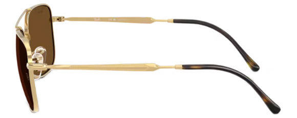 RB594 RAY-BAN RB3755 001/57 62 ARISTA GOLD / BROWN POLARIZED