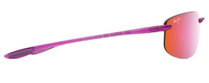 MJM187 MAUI JIM HOOKIPA P407-09 SHINY TRANSPARENT CYCLAMEN PINK / MAUI SUNRISE