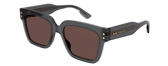 G171 GUCCI GG1084S 004 54 GREY - GREY - BROWN
