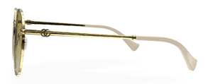 G189 GUCCI GG1142S 003 56 GOLD - GOLD - YELLOW
