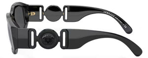 VE161 VERSACE VE4361 536087 53 BLACK  / DARK GRAY