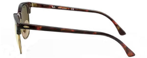 RB156 RAY-BAN CLUBMASTER RB3016 990/7O 51 RED HAVANA  COPPER FLASH GRADIENT