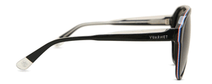 V171 VUARNET VL1908 00011121 BLACK / PURE GREY