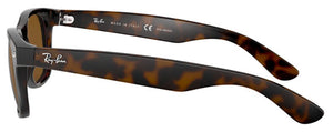 Z133 RAY-BAN NEW WAYFARER  RB2132 902/57 55 TORTOISE  /  B-15 BROWN POLARIZED
