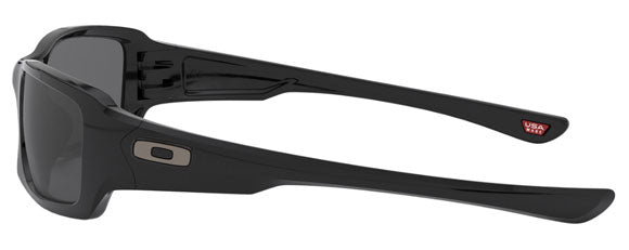 L120 OAKLEY FIVES SQUARED OO9238 923804 54 POLISHED BLACK / GRAY