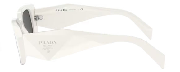 PR128 PRADA PR 17WS 1425S0 49 TALC / DARK GREY