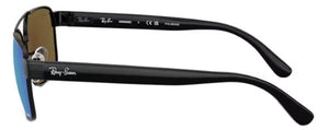 RB543 RAY-BAN RB3751CH 002/4L 61 BLACK / GREY MIRROR BLUE POLARIZED