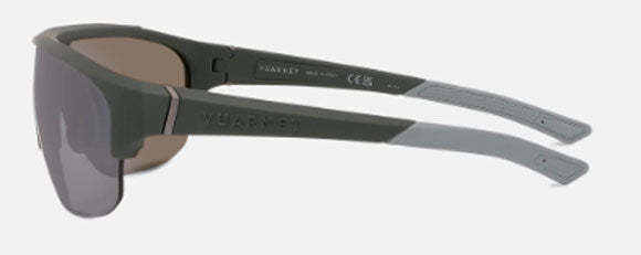 V310 VUARNET RACING 03 VU40025U0097C MATTE DARK GREEN / SILVER