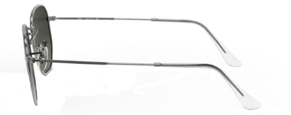 B102 RAY-BAN  HEXAGONAL RB3548N 004/71 54 GUNMETAL / LIGHT GRAY GRADIENT DARK GRAY
